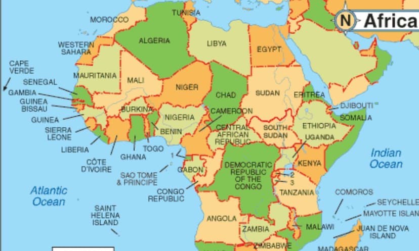 top 20 richest countries in Africa