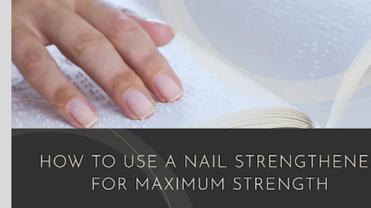How To Use A Nail Strengthener