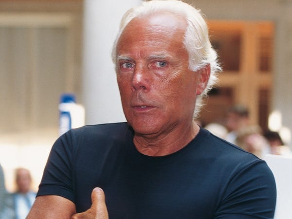 armani company net worth