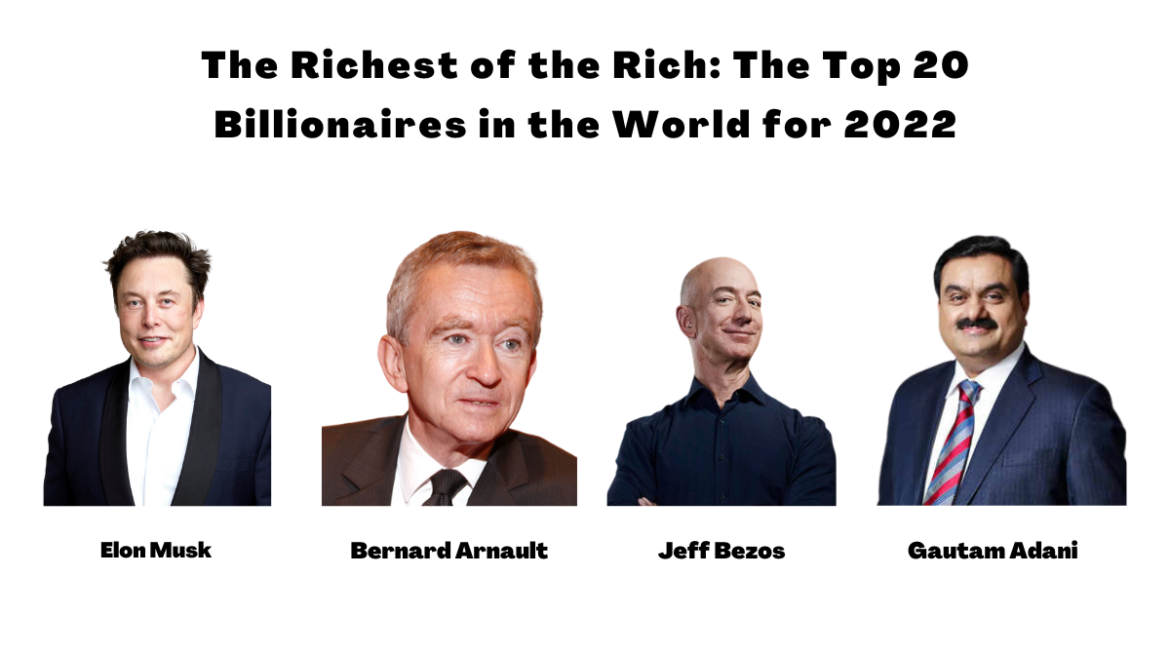 Top 20 Billionaires in the World 2024 Glusea