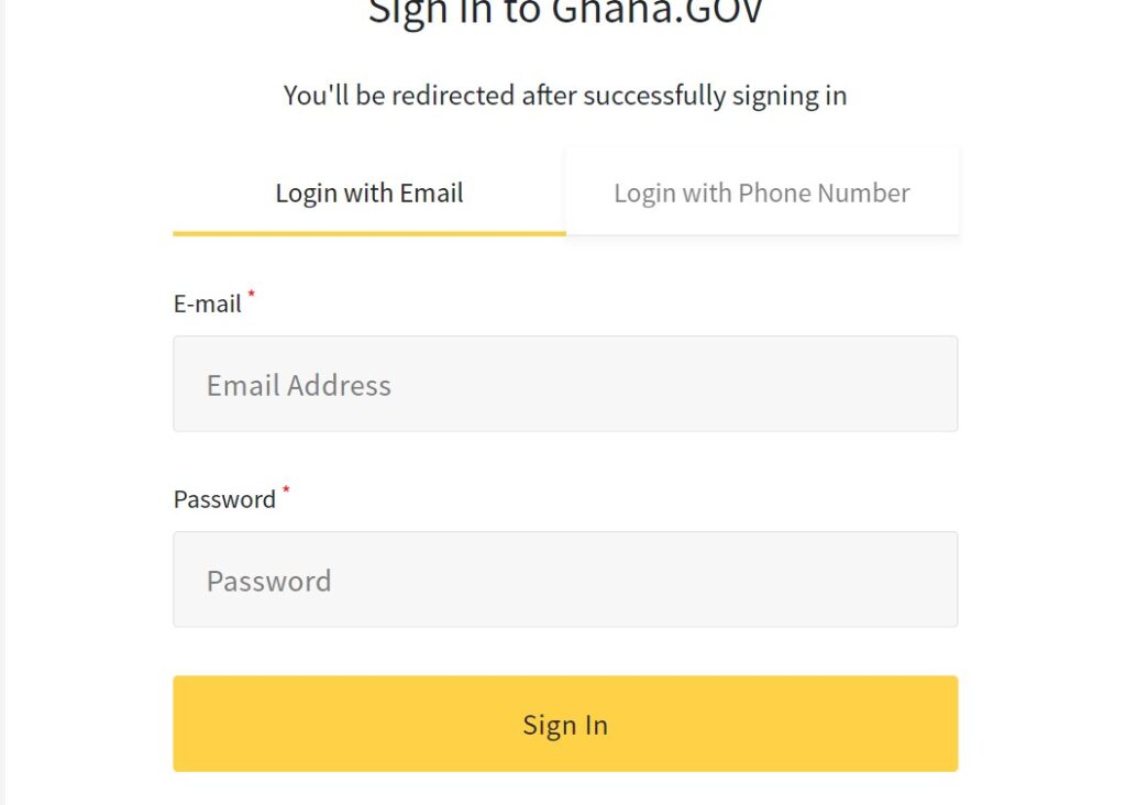 Step 4: Select Sign up at the top right of the page